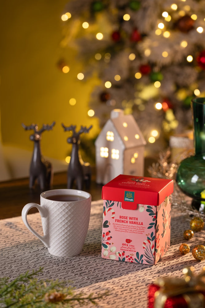 Christmas Tales Rose With French Vanilla Ceylon Black Tea-100g Loose Leaf