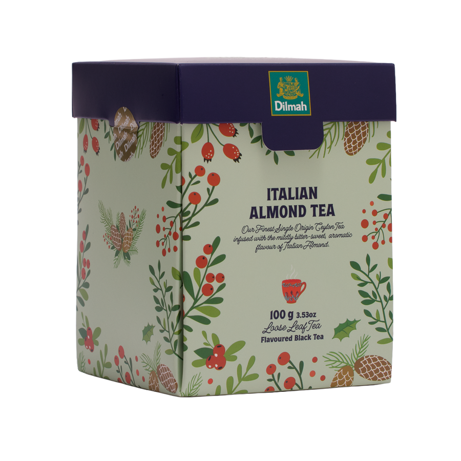 Christmas Tales Italian Almond Christmas Flavoured Black Tea - Loose Leaf Tea 100g