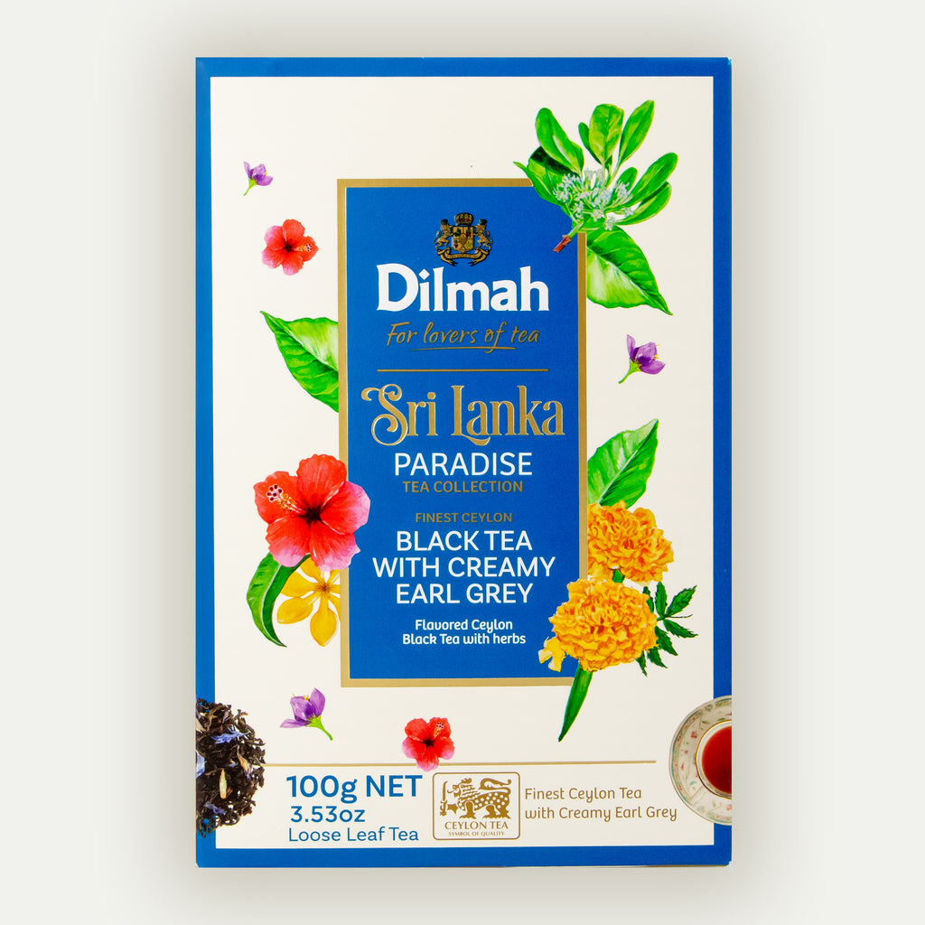 Dilmah Paradise Creamy Earl Grey Ceylon Black Tea - Loose Leaf 100g