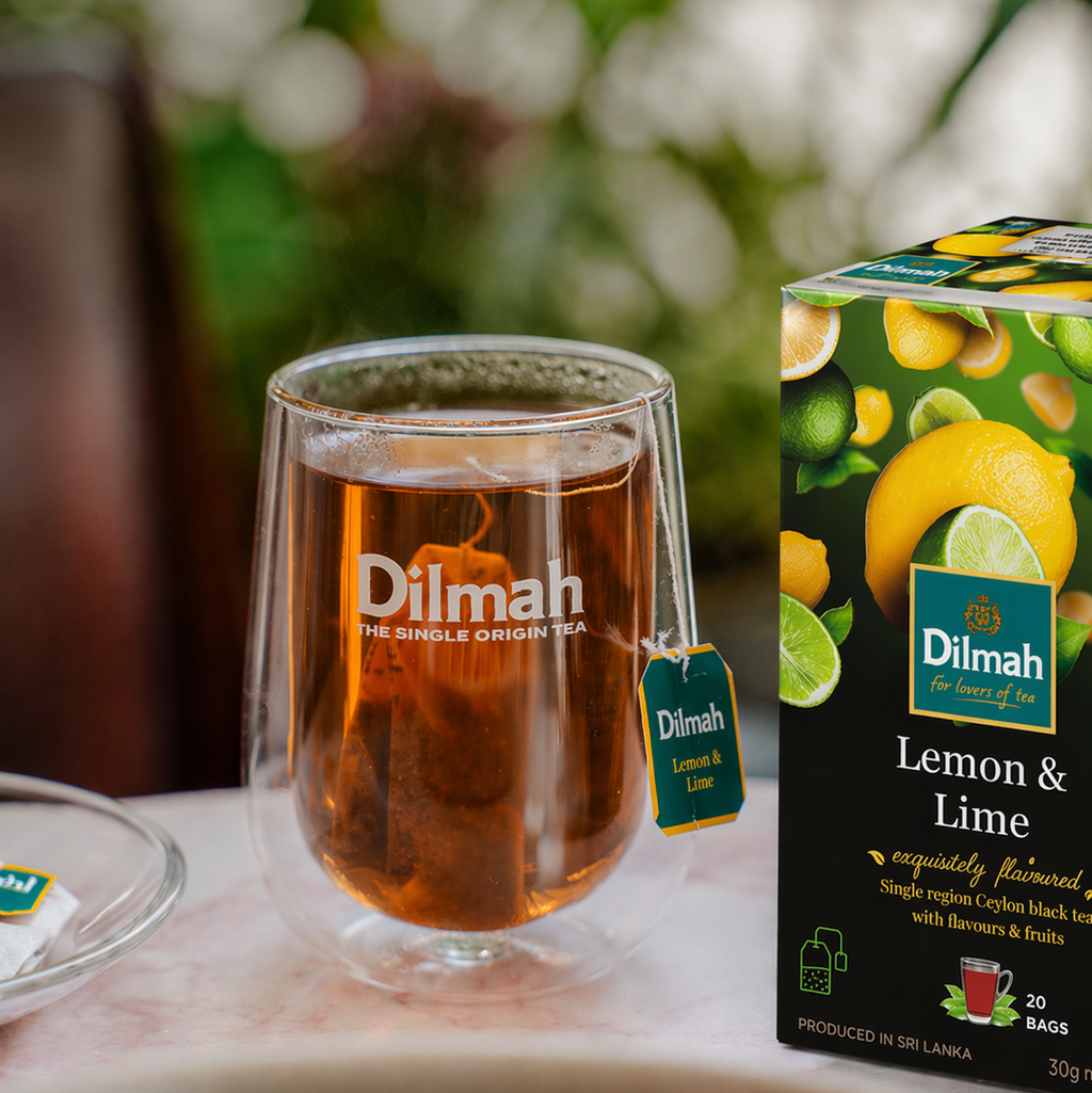 EFT Lemon & Lime Ceylon Black Tea-20 Tea Bags with Tag