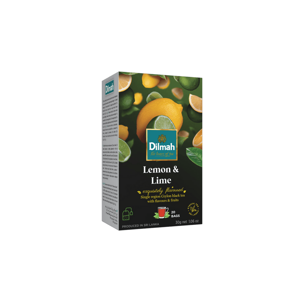 EFT Lemon & Lime Ceylon Black Tea-20 Tea Bags with Tag