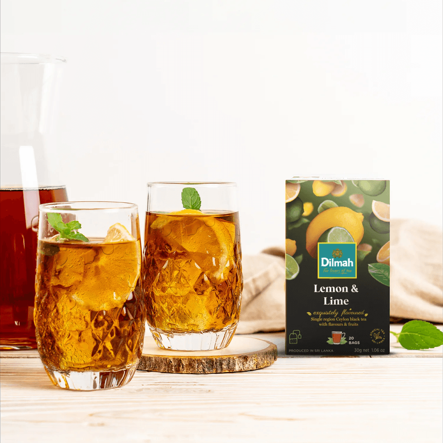 EFT Lemon & Lime Ceylon Black Tea-20 Tea Bags with Tag