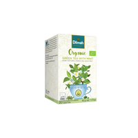 Dilmah Certified Organic Ceylon Green Tea with Mint – 20 Bags