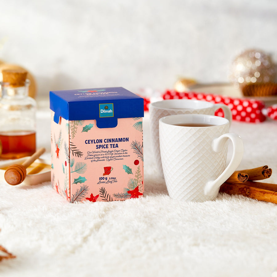 Christmas Tales Ceylon Cinnamon Spice Black Tea – 100g Loose Leaf