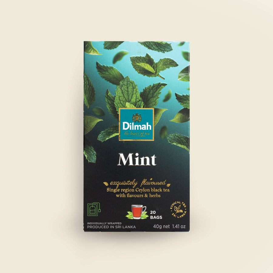 EFT Mint Ceylon Black Tea-20 Individually Wrapped Tea Bags