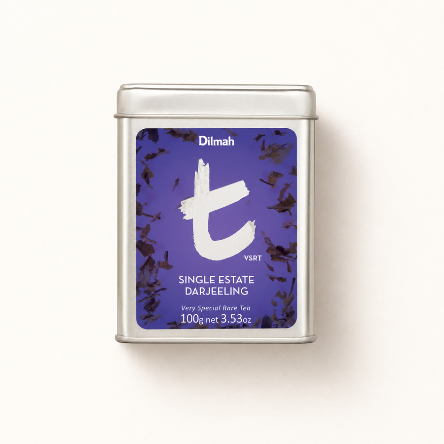 t-Series VSRT Single Estate Darjeeling Black Tea Tin Caddy-100g Loose Leaf