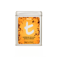 t-Series Supreme Ceylon Single Origin Black Tea Tin Caddy-100g Loose Leaf